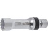 BGS Zündkerzen-Gelenkeinsatz Zwölfkant mit Haltefeder | Antrieb Innenvierkant 10 mm (3/8"") | SW 18 mm