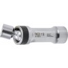 BGS Zündkerzen-Gelenkeinsatz Zwölfkant mit Haltefeder | Antrieb Innenvierkant 10 mm (3/8"") | SW 18 mm