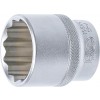 BGS Steckschlüssel-Einsatz Zwölfkant | Antrieb Innenvierkant 12,5 mm (1/2"") | SW 30 mm