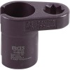 BGS Lambdasonden-Einsatz | abgewinkelt | Antrieb Innenachtkant 12,5 mm (1/2"") | SW 22 mm | Schlitz 11 mm