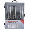 BGS Diamant-Lochfeilen-Satz | gebogen | 140 x 3 mm | 10-tlg.