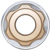 BGS Steckschlüssel-Einsatz Super Lock, tief | Antrieb Innenvierkant 12,5 mm (1/2"") | SW 22 mm