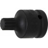 BGS Kraft-Bit-Einsatz | Antrieb Innenvierkant 20 mm (3/4"") | Innenvielzahn (für XZN) M16
