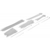 BGS Kabelbinder-Sortiment | weiß | 100 - 300 mm | 250-tlg.