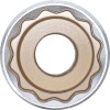 BGS Steckschlüssel-Einsatz Zwölfkant, tief | Antrieb Innenvierkant 12,5 mm (1/2"") | SW 24 mm
