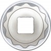 BGS Steckschlüssel-Einsatz Zwölfkant | Antrieb Innenvierkant 12,5 mm (1/2"") | SW 32 mm
