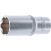 BGS Steckschlüssel-Einsatz Super Lock, tief | Antrieb Innenvierkant 12,5 mm (1/2"") | SW 24 mm