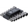 BGS Steckschlüssel-Bit-Satz | Antrieb Außensechskant 6,3 mm (1/4"") | metrisch + Zoll | 14-tlg.