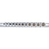 BGS Steckschlüssel-Einsatz-Satz Zwölfkant | Antrieb Innenvierkant 6,3 mm (1/4"") | Zollgrößen | 12-tlg.