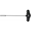 BGS Steckschlüssel mit T-Griff, Sechskant | SW 8 mm