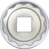 BGS Steckschlüssel-Einsatz Zwölfkant | Antrieb Innenvierkant 12,5 mm (1/2"") | SW 34 mm