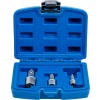 BGS Verlängerungs-Satz mit Magnethalter | 6,3 mm (1/4"") / 10 mm (3/8"") / 12,5 mm (1/2"") | 3-tlg.