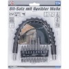 BGS Bit-Satz mit flexibler Welle | Antrieb Außensechskant 6,3 mm (1/4"") | 11-tlg.