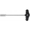 BGS Steckschlüssel mit T-Griff, Sechskant | SW 14 mm