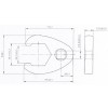 BGS Hahnenfußschlüssel | Antrieb Innenvierkant 12,5 mm (1/2"") | SW 36 mm