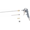BGS Druckluft-Ausblaspistole | Alu-Druckguss | mit 3 Düsen