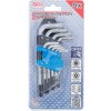 BGS Winkelschlüssel-Satz | kurz | T-Profil (für Torx) mit Bohrung T10 - T50 | 9-tlg.