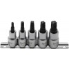BGS Bit-Einsatz-Satz | Antrieb Innenvierkant 10 mm (3/8"") | 4-kant Profil (für MTS-Mortorq) MTS0 - MTS04 | 5-tlg.