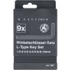 BGS Winkelschlüssel-Satz | Innensechskant 1,5 - 10 mm | 9-tlg.