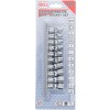 BGS Gelenk-Steckschlüssel-Satz | Antrieb Innenvierkant 6,3 mm (1/4"") | SW 5 - 13 mm | 10-tlg.