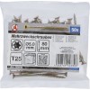 BGS Mehrzweckschrauben | T-Profil (für Torx) T25 | 5,0 x 80 mm | 50 Stück