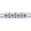 BGS Bit-Einsatz-Satz | Antrieb Innenvierkant 12,5 mm (1/2"") | T-Profil (für Torx) mit Bohrung T40 - T55 | 4-tlg.