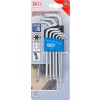 BGS Winkelschlüssel-Satz | T-Profil (für Torx) mit Kugelkopf | T10 - T50 | 9-tlg.