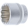 BGS Steckschlüssel-Einsatz Zwölfkant | Antrieb Innenvierkant 12,5 mm (1/2"") | SW 36 mm