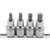 BGS Bit-Einsatz-Satz | Antrieb Innenvierkant 12,5 mm (1/2"") | T-Profil (für Torx) T40 - T55 | 4-tlg.
