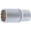 BGS Steckschlüssel-Einsatz Zwölfkant, tief | Antrieb Innenvierkant 12,5 mm (1/2"") | SW 28 mm