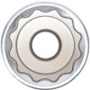 BGS Steckschlüssel-Einsatz Zwölfkant, tief | Antrieb Innenvierkant 12,5 mm (1/2"") | SW 28 mm