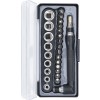 BGS Bit- und Steckschlüssel-/Winkelschrauber-Satz | Antrieb 6,3 mm (1/4"") | 26-tlg.