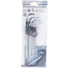 BGS Winkelschlüssel-Satz | Innensechskant / Innensechskant mit Kugelkopf 1,5 - 10 mm | 9-tlg.
