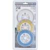 BGS Diamant-Trennscheiben-Satz | Bohrungs-Ø 20 mm | Ø 115 mm | 3-tlg.