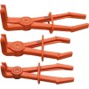 BGS Schlauch-Abklemmzangen-Satz | 90° abgewinkelt | 155 - 220 mm | 3-tlg.