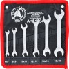 BGS Doppel-Maulschlüssel-Satz | SW 6 x 7 - 18 x 19 mm | 6-tlg.