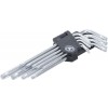 BGS Winkelschlüssel-Satz | lang | T-Profil (für Torx) T10 - T50 | 9-tlg.