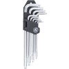 BGS Winkelschlüssel-Satz | lang | T-Profil (für Torx) T10 - T50 | 9-tlg.