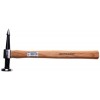 BGS Karosseriehammer | runder, flacher Kopf / spitze, kegelige Finne