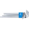 BGS Winkelschlüssel-Satz | extra lang | T-Profil (für Torx) mit Kugelkopf | T10 - T50 | 9-tlg.