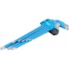 BGS Winkelschlüssel-Satz | T-Profil (für Torx) / T-Profil (für Torx) mit Bohrung T10 - T50 | 9-tlg.