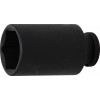 BGS Kraft-Steckschlüssel-Einsatz Sechskant, tief | Antrieb Innenvierkant 12,5 mm (1/2"") | SW 32 mm