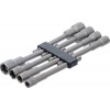 BGS Steckschlüssel-Einsatz-Satz Sechskant, extra lang | Antrieb Außensechskant 6,3 mm (1/4"") | für Bohrmaschinen | SW 6 - 13 mm | 8-tlg.