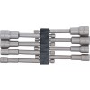 BGS Steckschlüssel-Einsatz-Satz Sechskant, extra lang | Antrieb Außensechskant 6,3 mm (1/4"") | für Bohrmaschinen | SW 6 - 13 mm | 8-tlg.