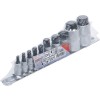 BGS Bit-Einsatz-Satz | extra kurz | Innensechskant 4 - 19 mm | 10-tlg.
