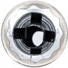 BGS Zündkerzen-Einsatz Zwölfkant, extra lang | Antrieb Innenvierkant 10 mm (3/8"") | SW 18 mm