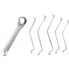 BGS Bremsentlüfterschlüssel-Satz | N-Form | SW 7 - 11 mm | 5-tlg.