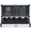 BGS Spiral-Profil-Steckschlüssel-Satz / Schraubenausdreher | Antrieb Innensechskant 10 mm (3/8"") / Außensechskant | SW 9 - 19 mm | 10-tlg.
