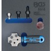 BGS Werkstattwageneinlage 1/6: Bördelgerät | SAE und DIN 4,75 mm (3/16"")