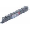 BGS Kraft-Steckschlüssel-Einsatz-Satz Sechskant, extra flach | Antrieb Innenvierkant 12,5 mm (1/2"") | SW 13 - 24 mm | 9-tlg.
